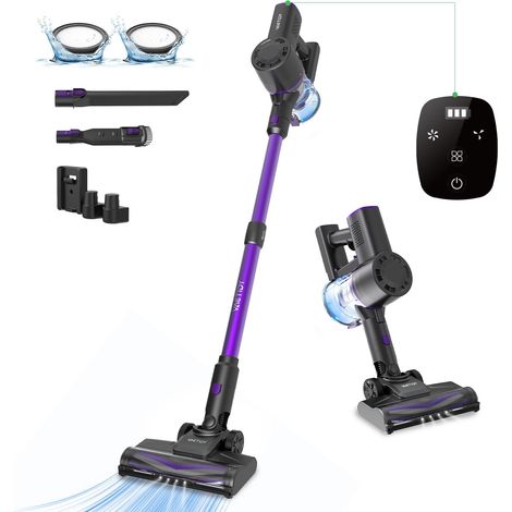 aspirateur Balai sans Fil, Violet, 160 W, 500 liters, 66 décibeles (1/5)
