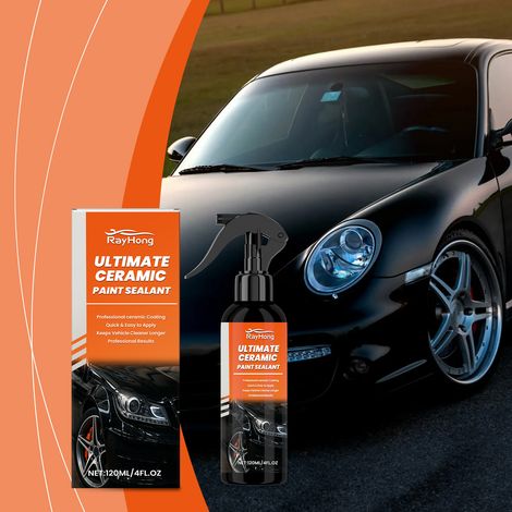 Automotive ceramic coating spray paint film agent, fast film formation, brightening, stain resistance, scratch resistance, and water resistance -- 120ml (1/5)