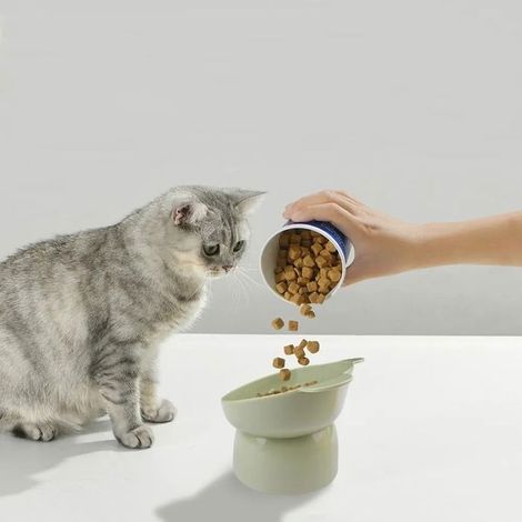Gamelle sur pied pour chat et chien pour nourriture et eau simple 280 ml' (1/5)