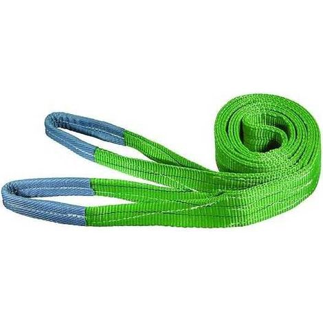 Tirantes para Elevación Vigor Verde Capacidad 2 Toneladas 60mm 2 m