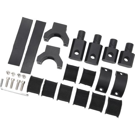 Kit de fixation pour bande LED rotative à 360° de 30 mm pour VTT/SSV (1/5)