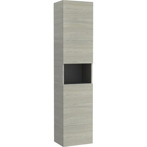 MÓDULO COLUMNA CON REPISA ABIERTA DELTA ONA 1750X300X400 ROBLE CLARO