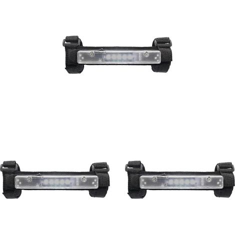 3 lampes intérieures pour UTV/VTT, lampe LED universelle à fixation sur arceau de sécurité pour Polaris RZR Can-Am, coque transparente. (1/5)