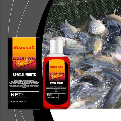 Appât liquide à base de vers de vase pour poissons d'eau douce tels que la carpe, le carassin et la carpe herbivore - 100 ml (1/5)