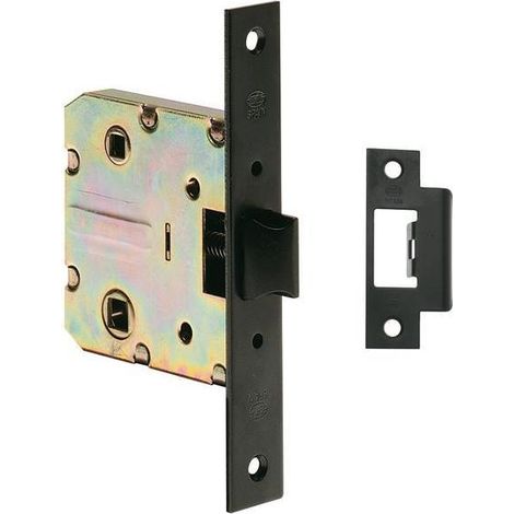 AMIG picaporte 2100 21-50 c/cua. negro amig , Pestillo 2100 Acero Negro de la marca Amig.