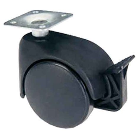 RUEDA DE MUEBLE ART. 164BIS AVO CON FRENO 50 mm - capacidad 40