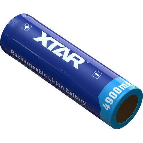 .1 Batterie Xtar 21700 3.6V Li-ion .4900mAh .