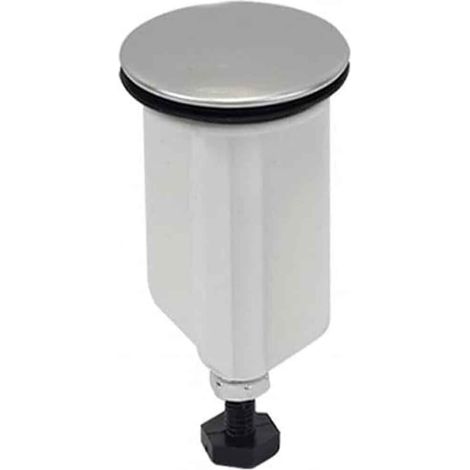 Cleafe - Tappo Piletta Universale Di Scarico In Ottone Lucido Bagno Lavabo Lavandino 59969 - (1/3)