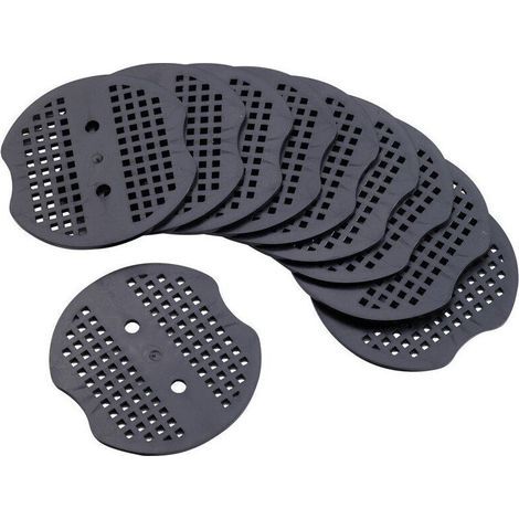 Rondelles plastiques pour crochets de paillage par 10 (1/5)