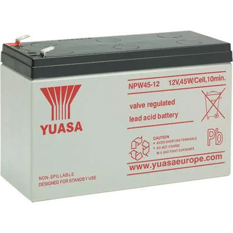 Batería Yuasa NPW45-12 8,5Ah 12V
