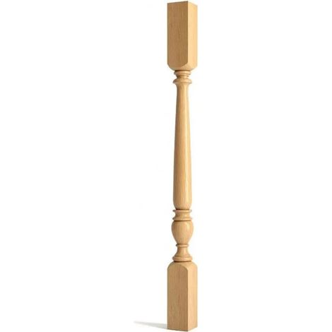 Balustre Garde-corps Bois de Hetre - 1000x50mm (1/2)