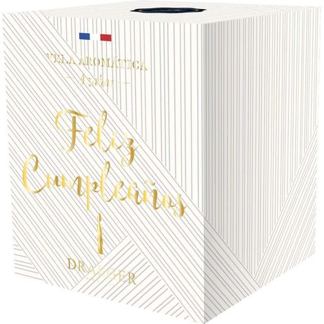 Bougie parfumée Fleur d'oranger Joyeux Anniversaire (1/2)