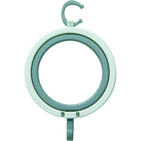 Casquette Organisateur Crochet Résistant Usure Multiple Support à Casquettes pour Écharpe Sac Cravate Vert Clair Vert Foncé (1/5)