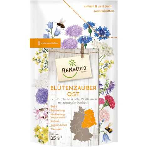 ReNatura Blütenzauber Ost 0,275 kg Bumenmischung Wildblumen Bienenweide