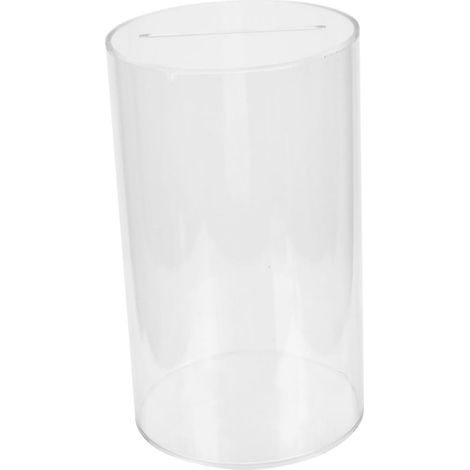 Transparente Pièces De Monnaie Palette Réutilisable Distributeur Récipient Transparent Géante Machine à sous en Pot Mason Vase Clair Acrylique (1/5)