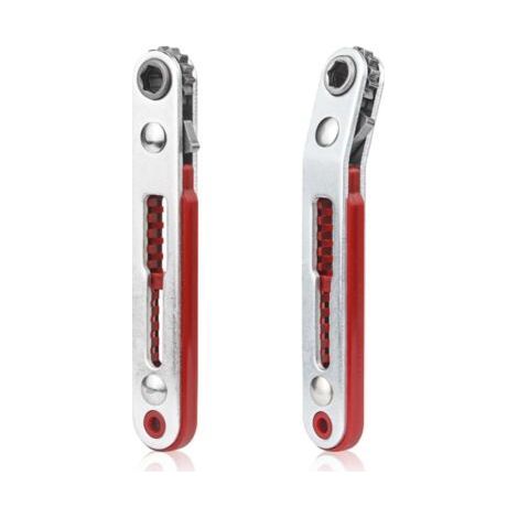 Pack of 2 Mini Magnetic Ratchet, 1/4" Mini Keyed Ratchet Small for Gadgets Homes Machines and Other Appliances (1/5)