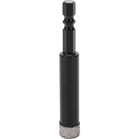 Lochsägenbohrer mit Diamantkern, Trockenlochöffner mit Sechskantgriff, Handbohrzubehör, 12 mm