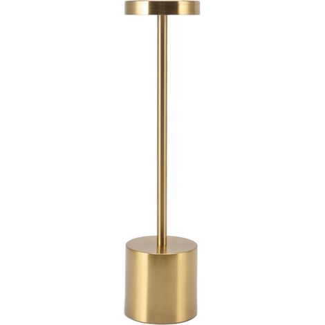Lampe de bureau tactile LED rechargeable, sans fil et à intensité variable, idéale pour restaurants, bars et maisons. Fonctionne sur batterie. (1/5)