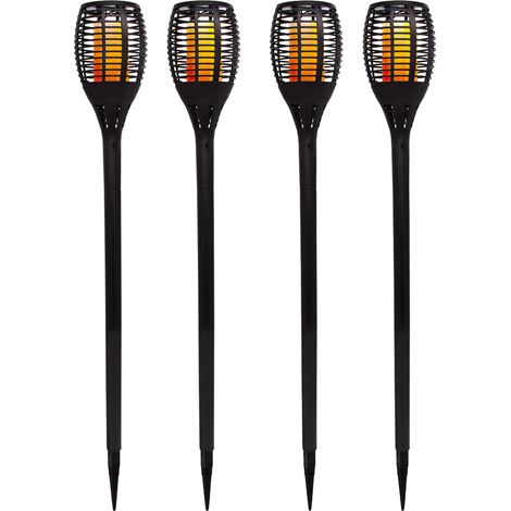 Set Mit 4 Flammeneffekt Fackeln MAITY h70cm