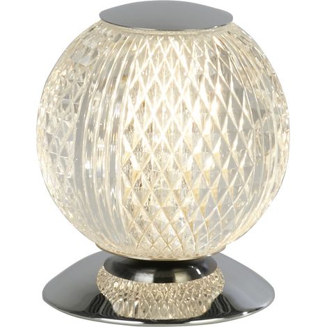 Searchlight Allure Lampe de table chromée (1/5)