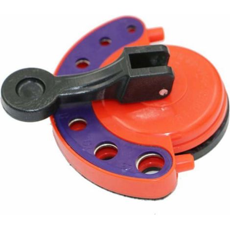 Guide-Mèche Carrelage Perceuse Emporte-Pièce - Base Aspirante Réglable 4-12mm Pour Découpe Corvina (1/5)