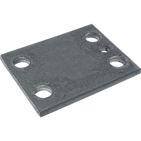 Piastra di montaggio per gamba del coltivatore 130x100mm GRANITO (1/2)
