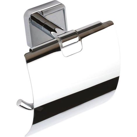 Sapho Insia - Porte-papier de toilette avec couvercle, chrome IS007 (1/2)
