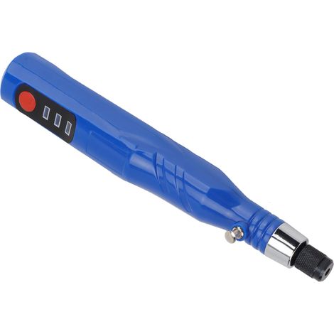 Elektrischer Gravierstift mit USB-Ladefunktion, 3 einstellbaren Geschwindigkeiten, kabellos, aus ABS-Kunststoff, Mini-Elektrogravierstift (1/5)