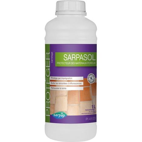 Schutzbehandlung für poröse Materialien 1l Sarpasol - Findis Ebj