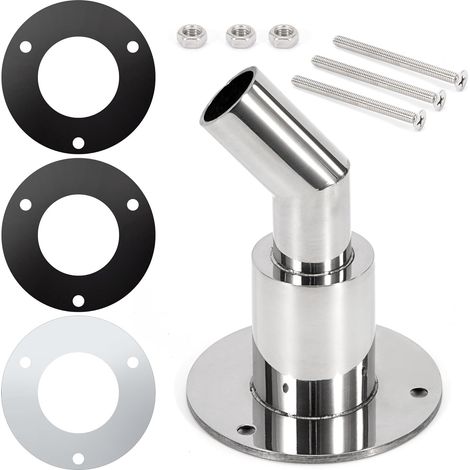 Accesorio de escape para calentador diésel de 24 mm de acero inoxidable, pasacasco para calentador de estacionamiento diésel, barco, coche, camión, codo