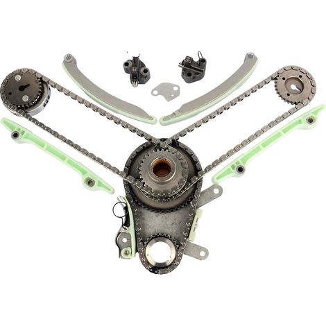 Kit catena di distribuzione, acciaio ad alta resistenza, compatibile con motori Dodge e Jeep, fasatura precisa per V8 da 4,7 litri, le dimensioni variano a seconda delle ruote dentate, conforme alle s (1/5)