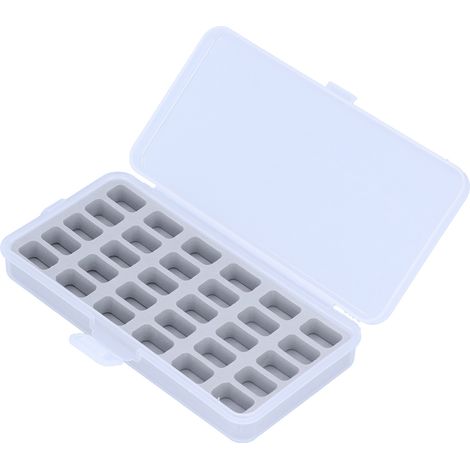 Boîte de Rangement Transparente 30 Compartiments pour Fils et Accessoires de Couture (1/5)
