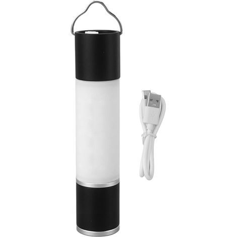 Wiederaufladbare LED-Taschenlampe per USB, leistungsstark und tragbar für Wandern und Camping (1/5)
