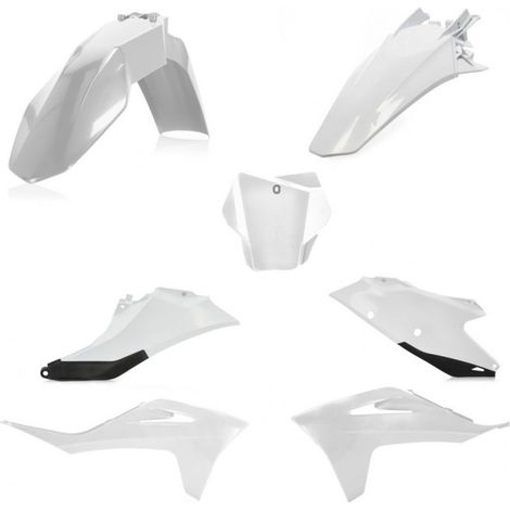 Kit Plastique Cycra 5 Elements GAS GAS MC 21 BLANC
