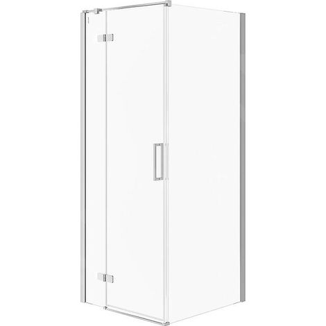 Cersanit Jota - Cabine de douche 80x80 cm, gauche, chrome/verre clair S160-005 (1/2)