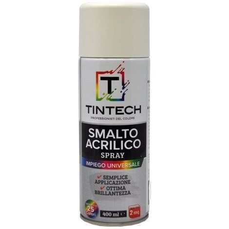 TINTECH SMALTO SPRAY 400ML BIANCO LUCIDO