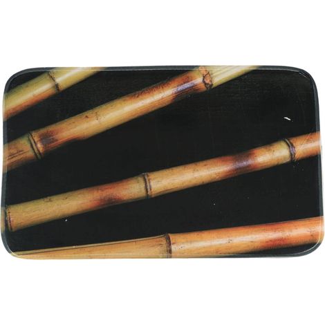 Bedruckte mikrofasermatte 45x75 cm - bath time - Tendance