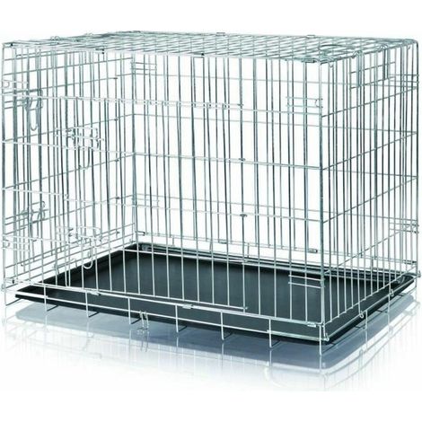 Trixie Faltbare Transportbox Grau 93x69x62 cm