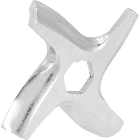 Lame de broyage en forme de croix, disque de hachoir électrique, accessoire pour hachoir à viande (1/5)
