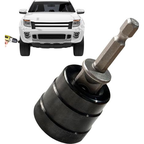 Jack Socket Jack Sockets Drill Livre de ciseaux – Adaptateur d'ajustement de perçage Convertisseur de prise haute performance pour voiture Jack – Facile à utiliser pour les outils de réparation (1/5)