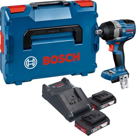 Bosch 06019L9001 GDS 18V-750 C Visseuse à percussion sans fil - sans batterie - sans chargeur + L-BOXX 136 (1/5)