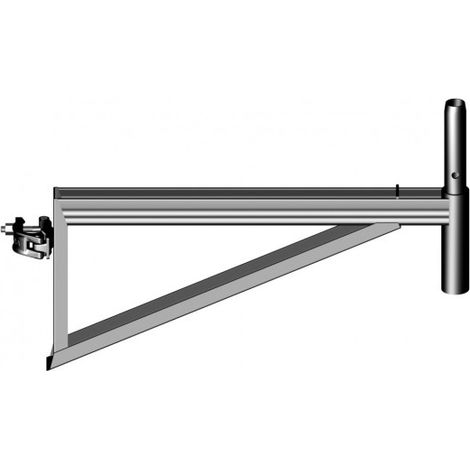 LAYHER - Console façadier 0.73 m 1/2 collier 22