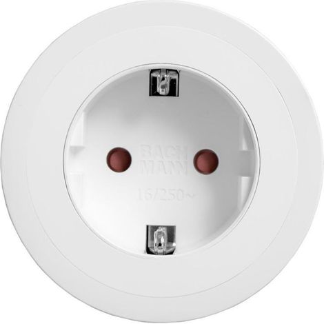 Bachmann Enchufe PIX 1xCEE7/3 enchufe blanco RAL 9010 (1/5)