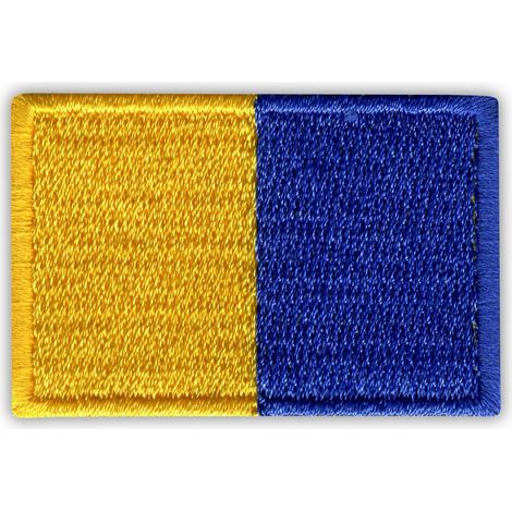 Patchion Flag Kilo - Aufnäher - Gestickter Aufnäher/Abzeichen/Emblem