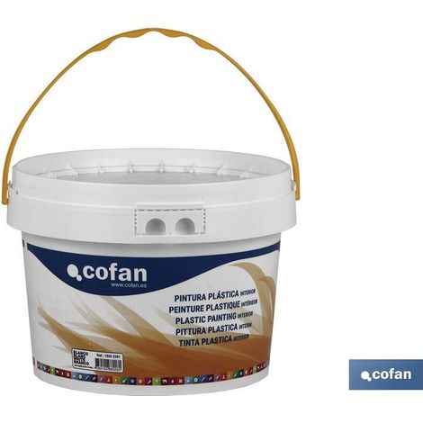 PINTURA PLÁSTICA INTERIOR 10 KG BLANCO