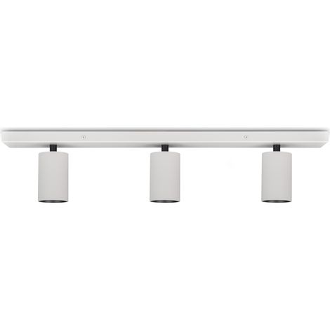 Paco Home Lampada A Plafone Soggiorno Parete Spot Orientabili Moderna Cucina Camera Da Letto Bianco-Nero, Tipo 1 - 3x GU10