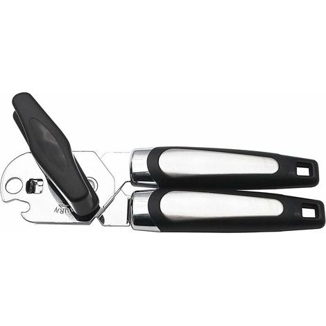 Ouvre-Boîte Manuel, Poignée antidérapante, coupe sûre, facile à ouvrir, ouvre-bouteille multifonction, ouvre-boîte de coupe en acier inoxydable de qualité alimentaire pour cuisine et restaurant (1/5)