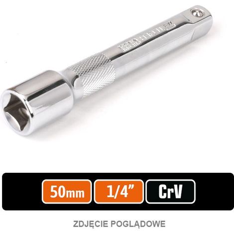 Prolunga presa 1/4" 50 mm / teger (1/2)