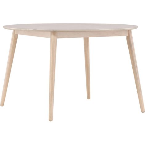 Table à Manger Ronde "Flora" 120cm Naturel