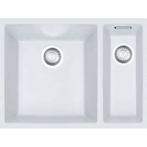 Évier Sirius Tectonite SID160 - Blanc polaire - 560x440x200 mm - Sous meuble 60 cm - Franke (1/2)